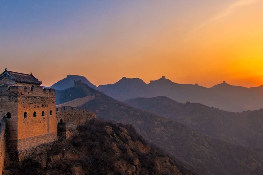Mutianyu Great Wall Sunset