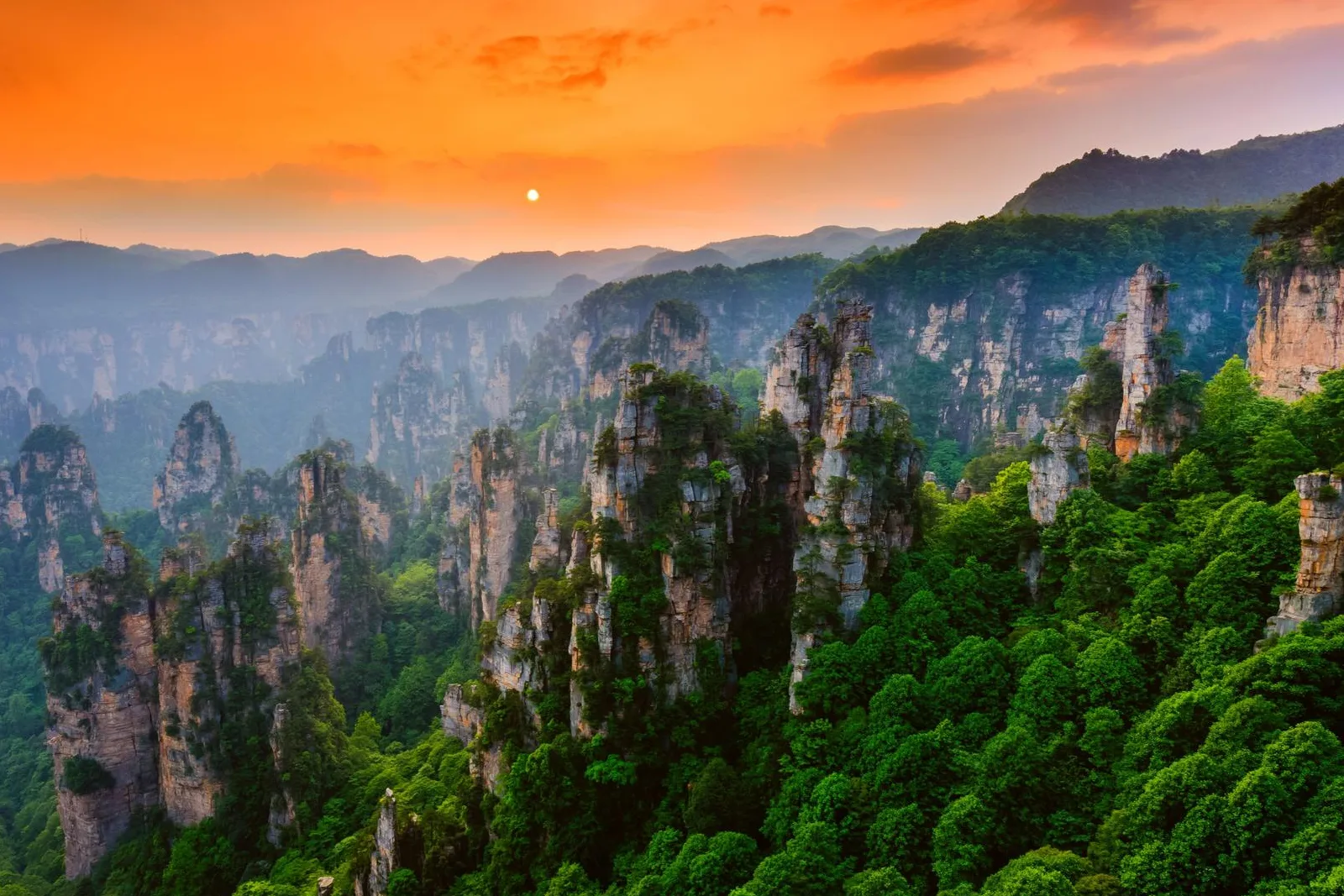 Zhangjiajie National Forest Park Hunan